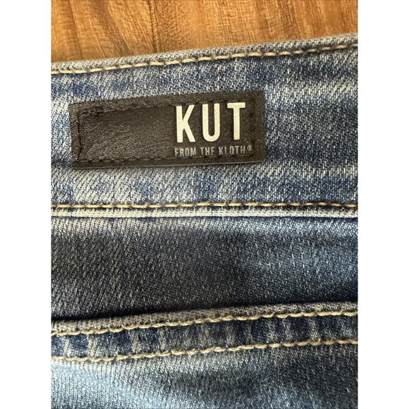 Kut From‎ The Kloth Naomi Fab Ab Girlfriend Straight Leg High Rise Sz 4 - Picture 9 of 9